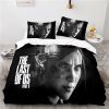 The Last of Us Games 3d Bedding Set Tess Joel Character Digital Printing Duvet Cover Set - The Last of Us Merch