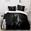 The Last of Us Games 3d Bedding Set Tess Joel Character Digital Printing Duvet Cover Set 2 - The Last of Us Merch