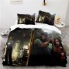 The Last of Us Games 3d Bedding Set Tess Joel Character Digital Printing Duvet Cover Set 4 - The Last of Us Merch