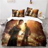 The Last of Us Games 3d Bedding Set Tess Joel Character Digital Printing Duvet Cover Set 5 - The Last of Us Merch