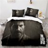 The Last of Us Games 3d Bedding Set Tess Joel Character Digital Printing Duvet Cover Set 7 - The Last of Us Merch