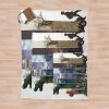 The Last Of Us Poster Throw Blanket Official Cow Anime Merch