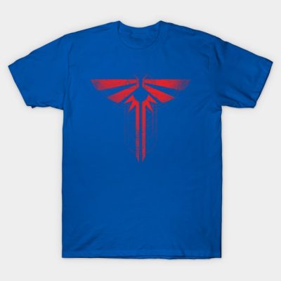 The Last Of Us Firefly Symbol Red T-Shirt Official Cow Anime Merch
