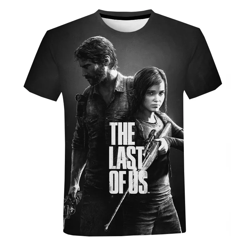 2023 The Last of Us 2 T Shirt Men Women Summer Fashion Casual 3D Printed Short - The Last of Us Merch