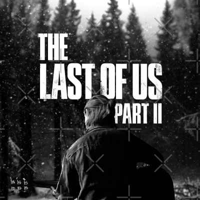 The Last Of Us Part 2 "Winter Song" (Black & White) Tote Bag Official Cow Anime Merch