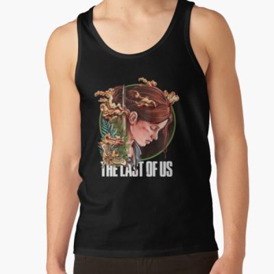 Ellie The Last Of Us Tank Top Official Cow Anime Merch