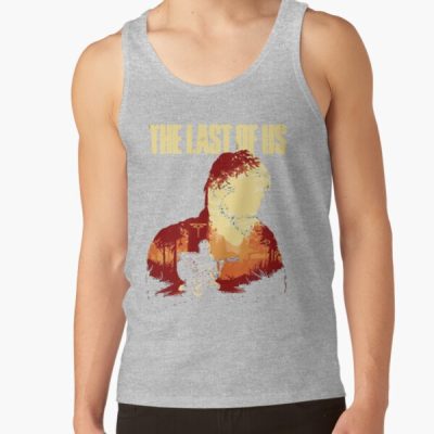 Rock The Last Of Us Joel And Ellie Family Graphic For Fan Tank Top Official Cow Anime Merch