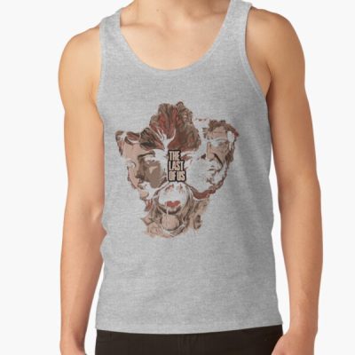 Funny Gifts For The Last Of Us Joel And Ellie Family Retro Vintage Tank Top Official Cow Anime Merch