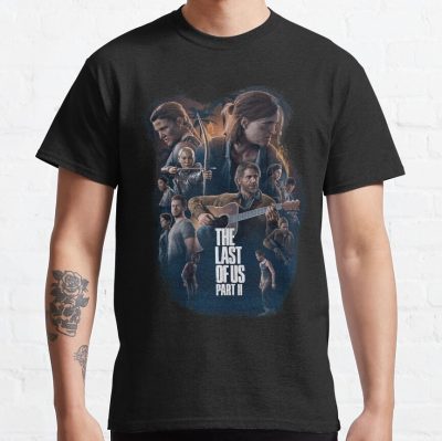 Game The Last Of Us Part Ii Art T-Shirt Official Cow Anime Merch