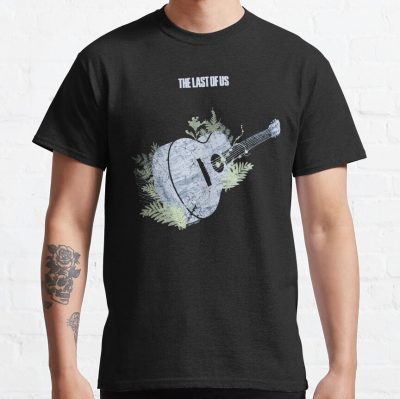 The Last Of Us Day Guitar Design T-Shirt Official Cow Anime Merch