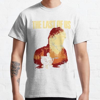 Rock The Last Of Us Joel And Ellie Family Graphic For Fan T-Shirt Official Cow Anime Merch