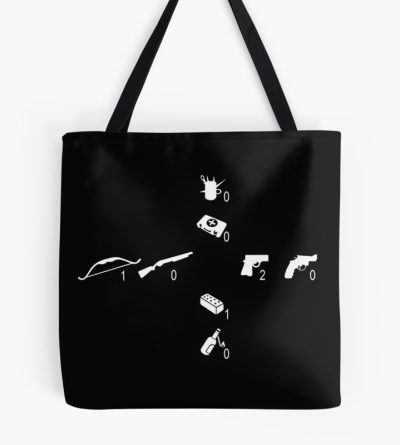 The Last Of Us Weapon Scroll List Tote Bag Official Cow Anime Merch