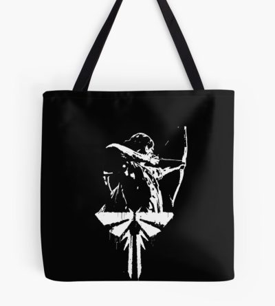 The Last Of Us Part Ii Ellie With Bow Graphic Tote Bag Official Cow Anime Merch