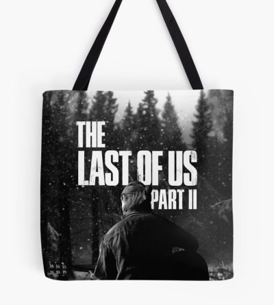 The Last Of Us Part 2 "Winter Song" (Black & White) Tote Bag Official Cow Anime Merch