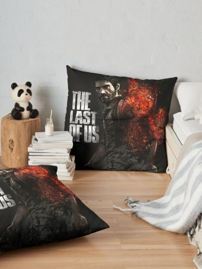 The Last Of Us T-Shirts Classic Throw Pillow Official Cow Anime Merch