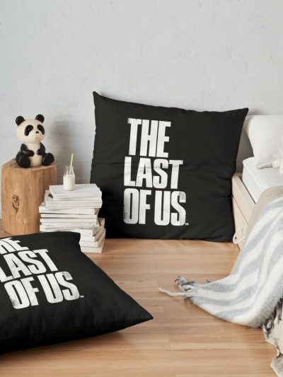 The Last Of Us Ellie Joel Abby Throw Pillow Official Cow Anime Merch