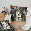 The Last Of Us Poster Throw Pillow Official Cow Anime Merch