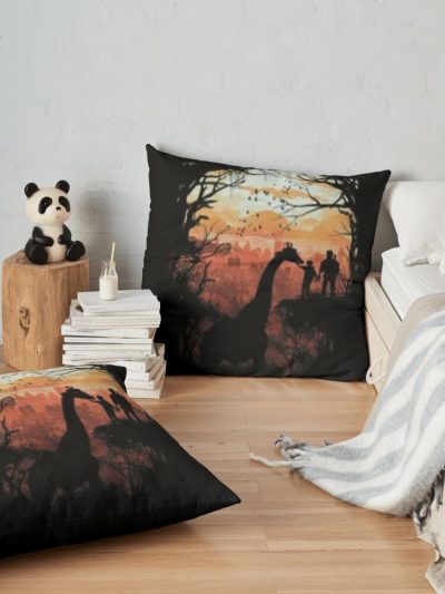 The Last Of Us Animal Throw Pillow Official Cow Anime Merch