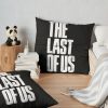 The Last Of Us Leters Throw Pillow Official Cow Anime Merch