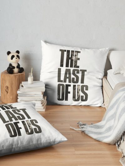 The Last Of Us (Lyrics Design) Throw Pillow Official Cow Anime Merch