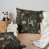 The Last Of Us Collage Color Throw Pillow Official Cow Anime Merch