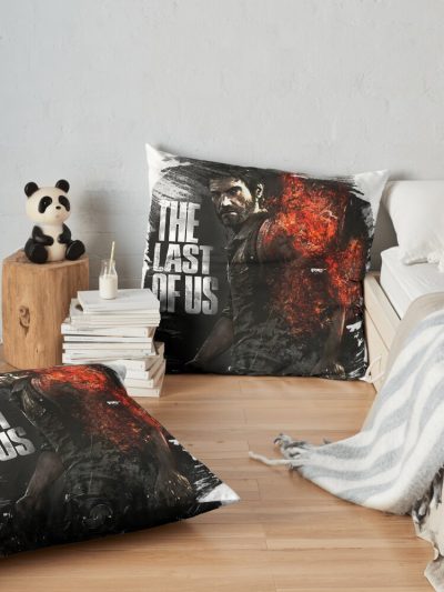 The Last Of Us Classic Throw Pillow Official Cow Anime Merch