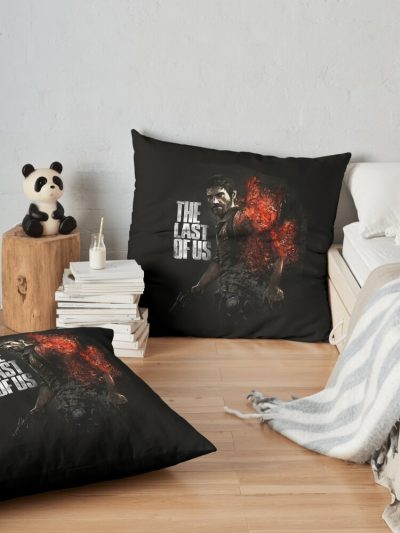 Birthday Gift Last Of Us Joel Gift Music Fans Throw Pillow Official Cow Anime Merch