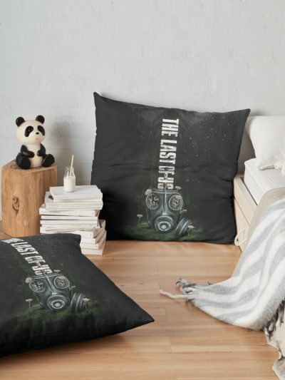 The Last Of Us Poster Throw Pillow Official Cow Anime Merch