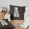 The Last Of Us Leters Throw Pillow Official Cow Anime Merch