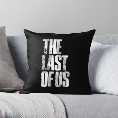 The Last Of Us (Worn White) Throw Pillow Official Cow Anime Merch