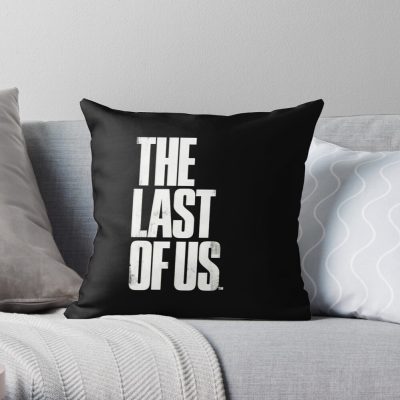 The Last Of Us Ellie Joel Abby Throw Pillow Official Cow Anime Merch