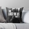 The Last Of Us Part 2 "Winter Song" (Black & White) Throw Pillow Official Cow Anime Merch