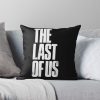 The Last Of Us Leters Throw Pillow Official Cow Anime Merch