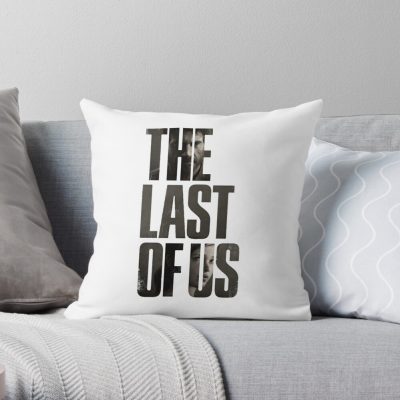 The Last Of Us (Lyrics Design) Throw Pillow Official Cow Anime Merch