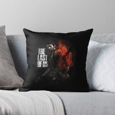 Birthday Gift Last Of Us Joel Gift Music Fans Throw Pillow Official Cow Anime Merch