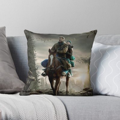 The Last Of Us Throw Pillow Official Cow Anime Merch