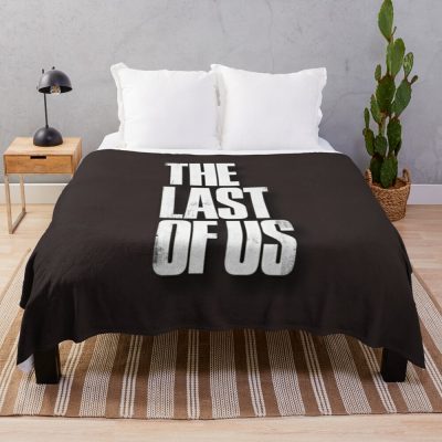 The Last Of Us Leters Throw Blanket Official Cow Anime Merch