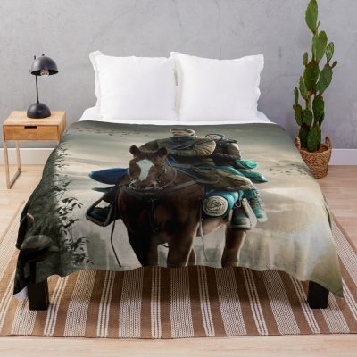 The Last Of Us Throw Blanket Official Cow Anime Merch