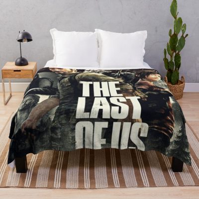 The Last Of Us Poster Throw Blanket Official Cow Anime Merch