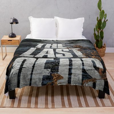 The Last Of Us Tv Series Poster Throw Blanket Official Cow Anime Merch
