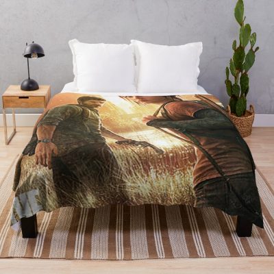 The Last Of Us Throw Blanket Official Cow Anime Merch