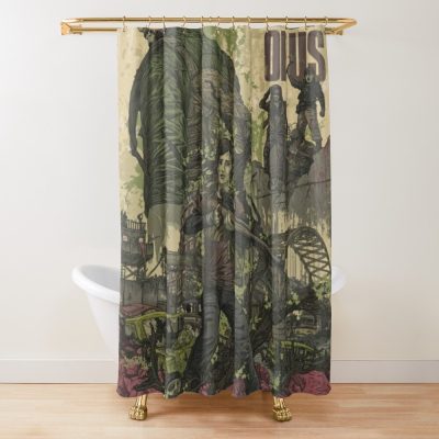 The Last Of Us Shower Curtain Official Cow Anime Merch