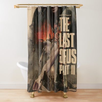 The Last Of Us Shower Curtain Official Cow Anime Merch