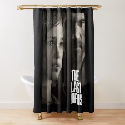 The Last Of Us Fanart Shower Curtain Official Cow Anime Merch
