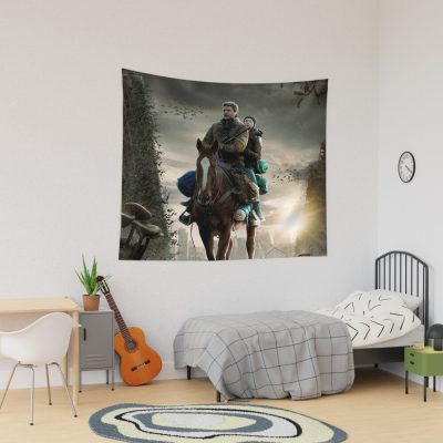 The Last Of Us Tapestry Official Cow Anime Merch