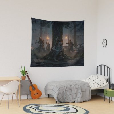 The Last Of Us Part 2 Design Tapestry Official Cow Anime Merch