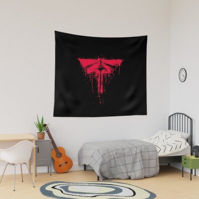 Fireflies Spray Grafiti - The Last Of Us Tapestry Official Cow Anime Merch