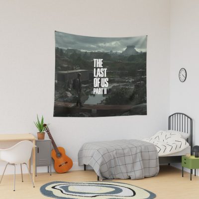 The Last Of Us Part Ii  |  Concept Art Ellie Tapestry Official Cow Anime Merch