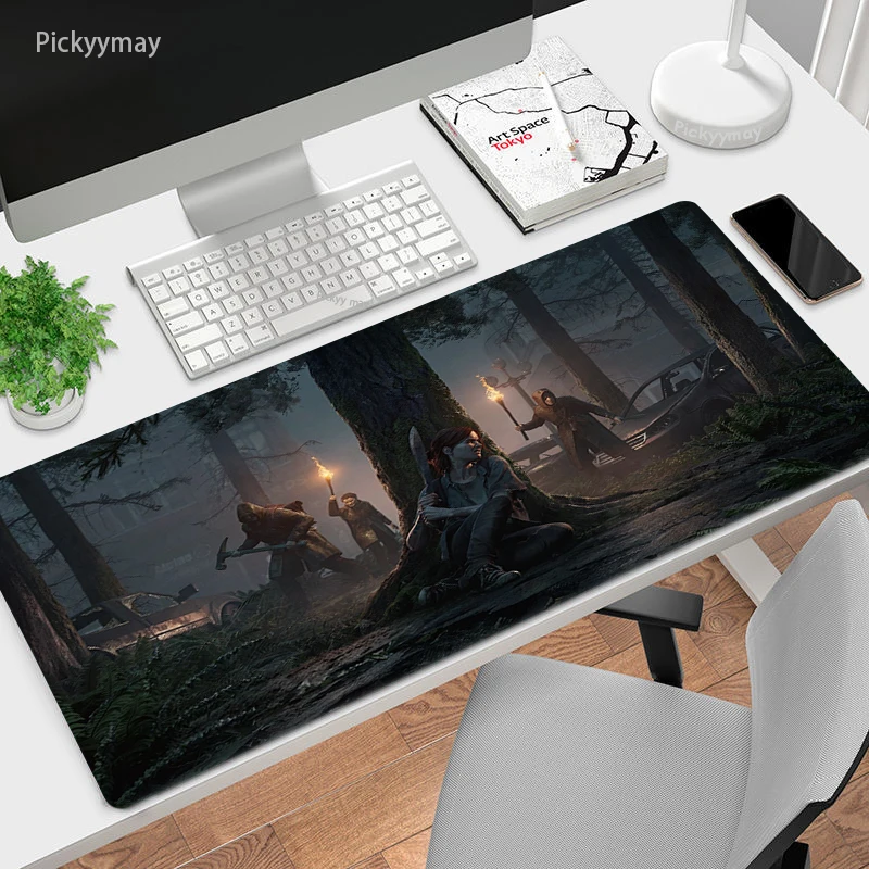 Last Of Us Mouse Pads Gaming Mousepad PC Gamer Mouse Mat Keyboard Mats Desk Pad Thicken 5 - The Last of Us Merch