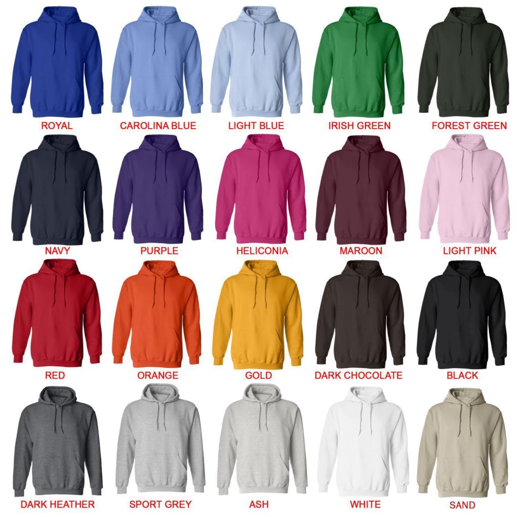 hoodie color chart - The Last of Us Merch